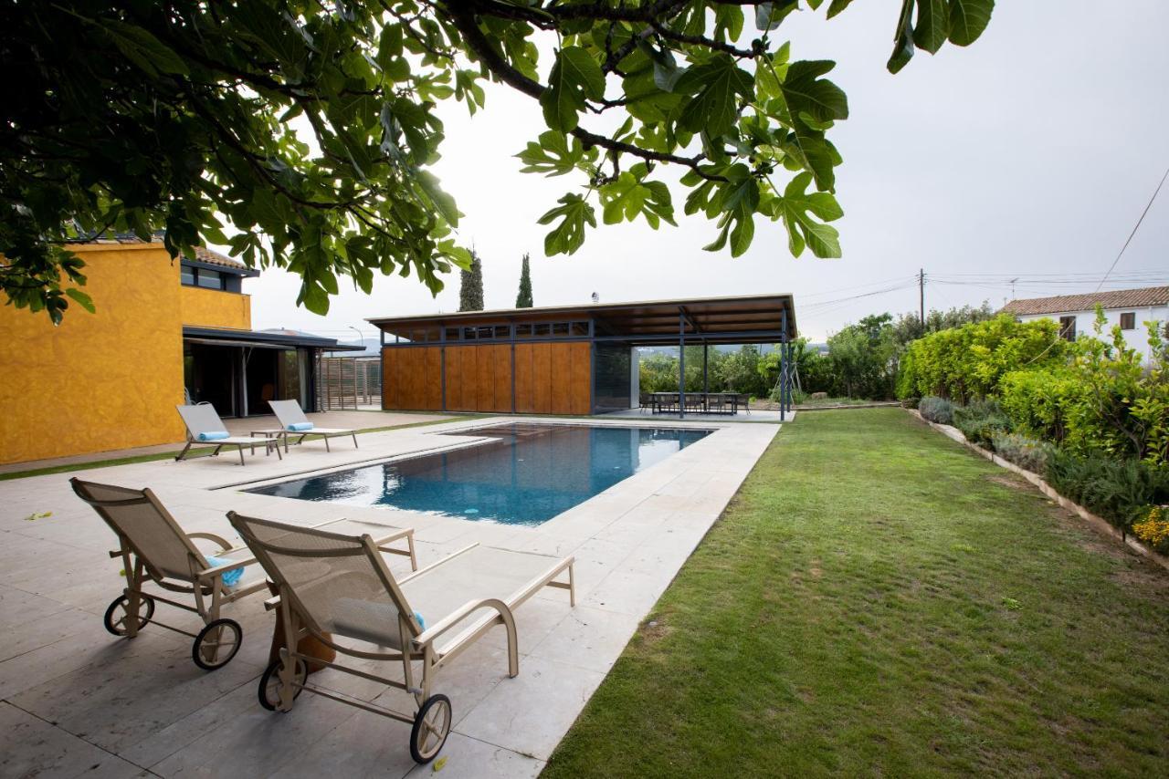 Masia Cal Sisplau, Con Piscina Y Rodeada De Vinedos A 10 Minutos De Vilafranca Del Penedes, Barcelona ,Cataluna San Martín Sarroca Eksteriør bilde